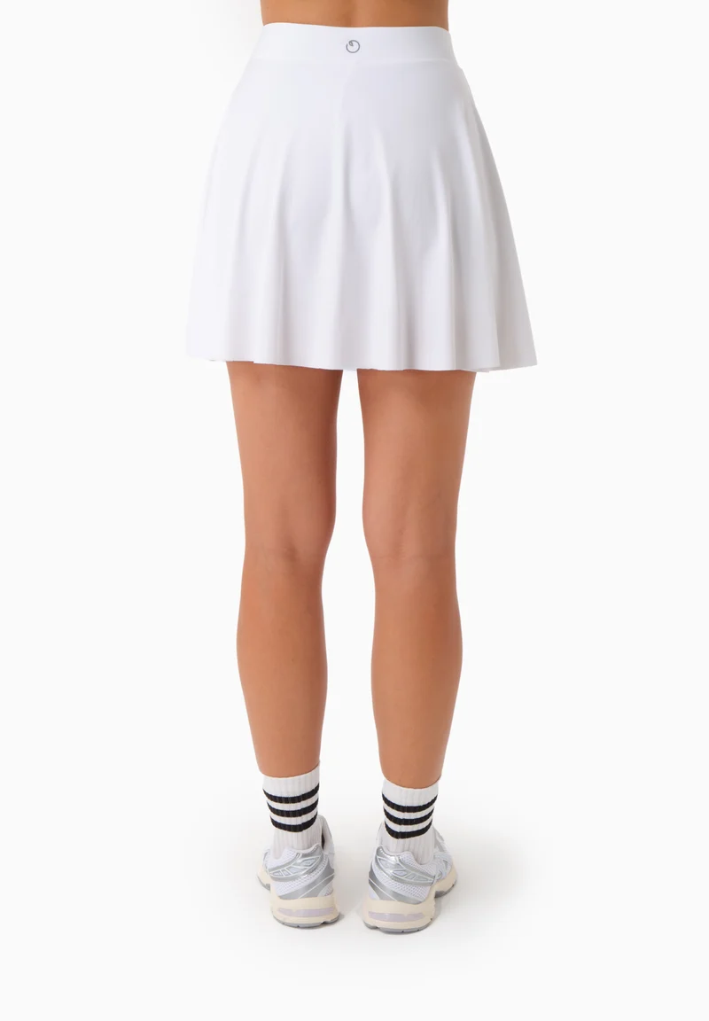 SUMMER | Sport-Skort mit Innenshorts aus recyceltem Polyamid