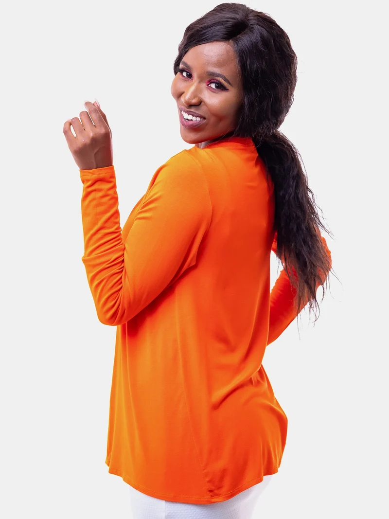 Vivo Everyday Short Waterfall in Jersey - Orange