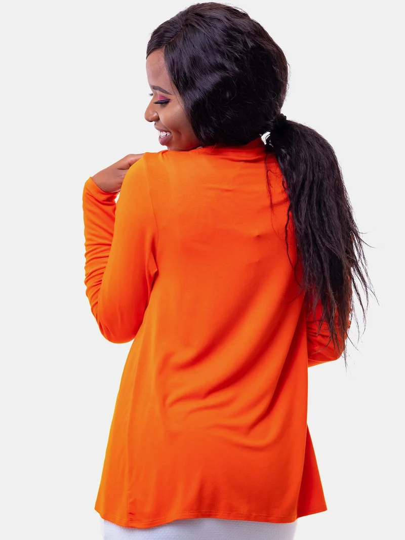 Vivo Everyday Short Waterfall in Jersey - Orange