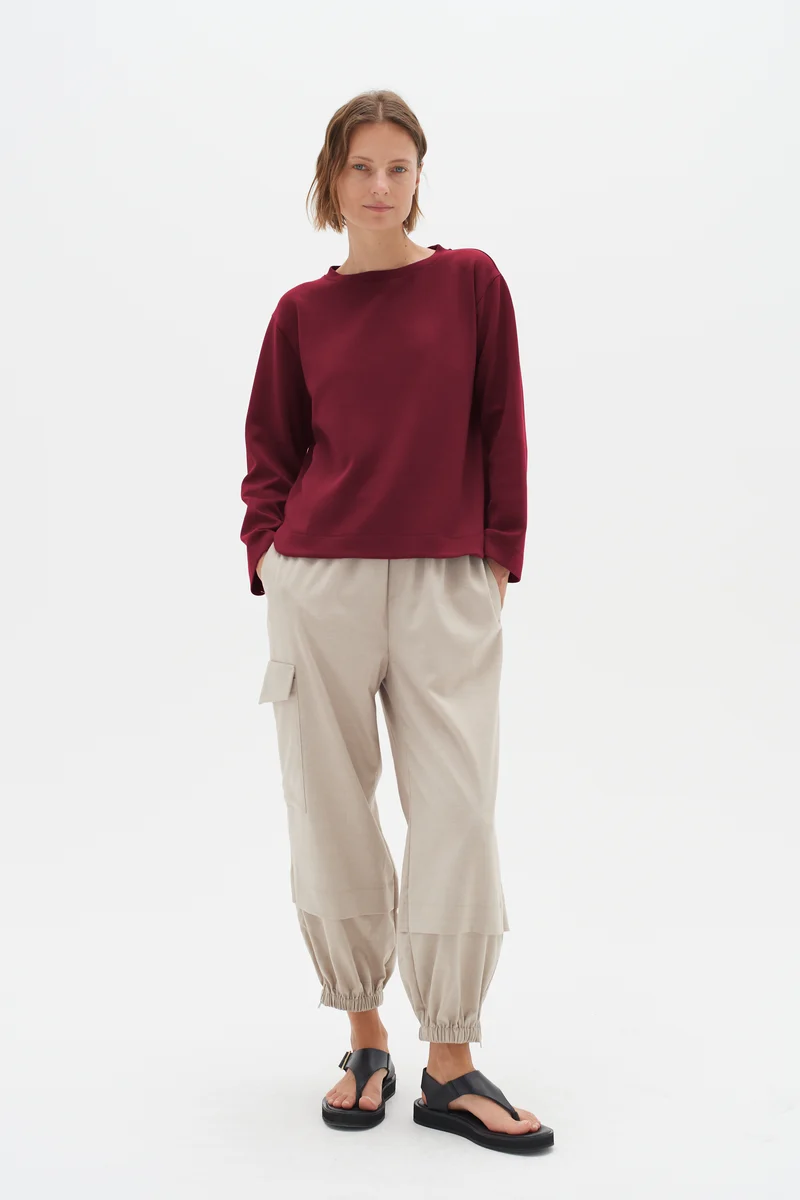 Sweat-shirt avec col rond Gincent