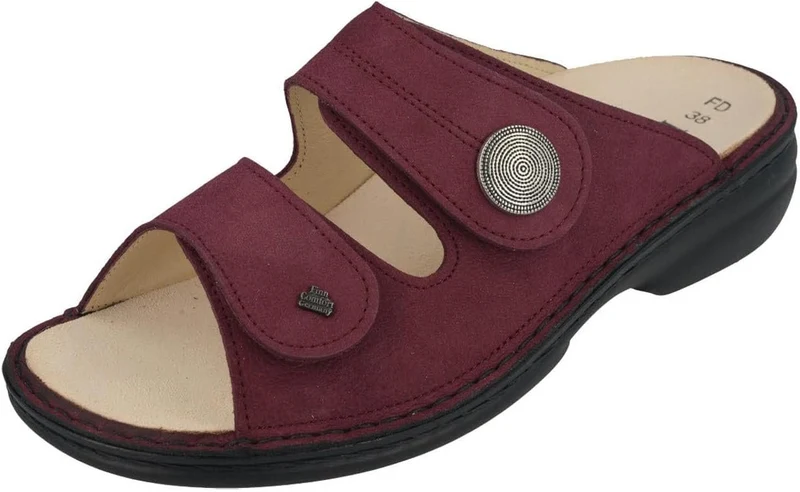 Finn Comfort Pantolette Sansibar EUR 37, rot