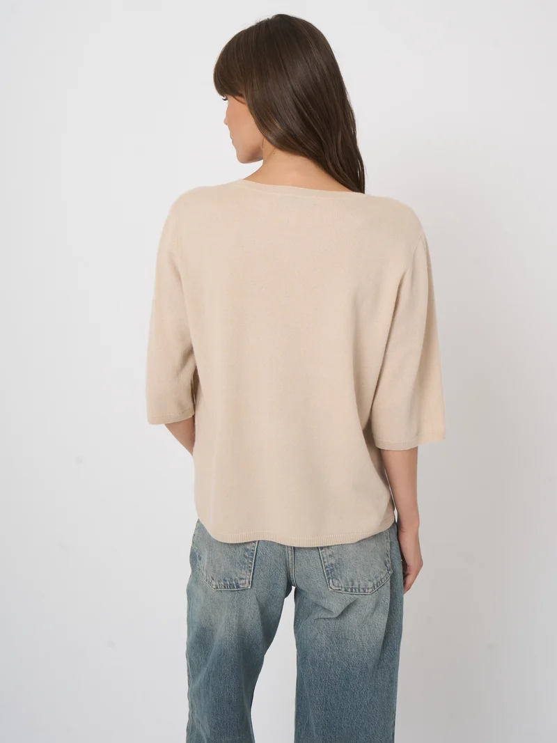 Pull en cachemire biologique à strass