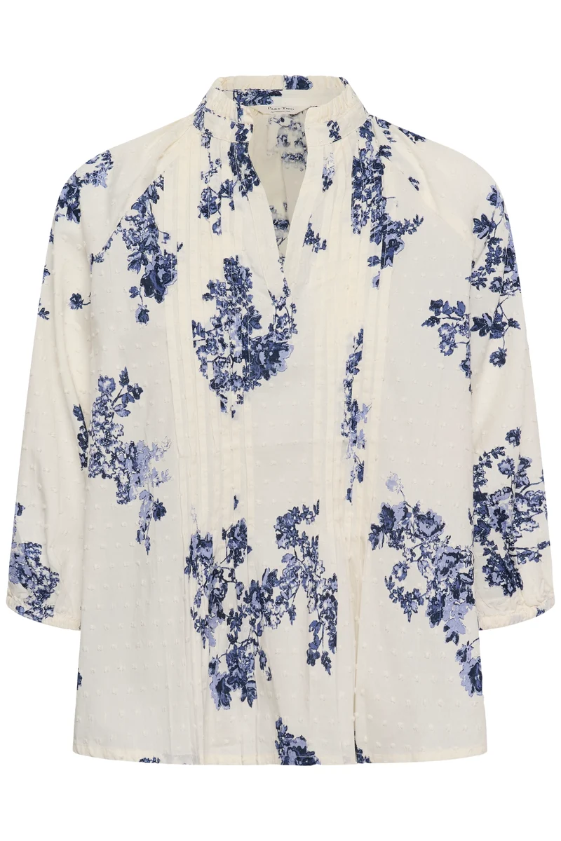 Blouse fluide Aletta à imprimé floral