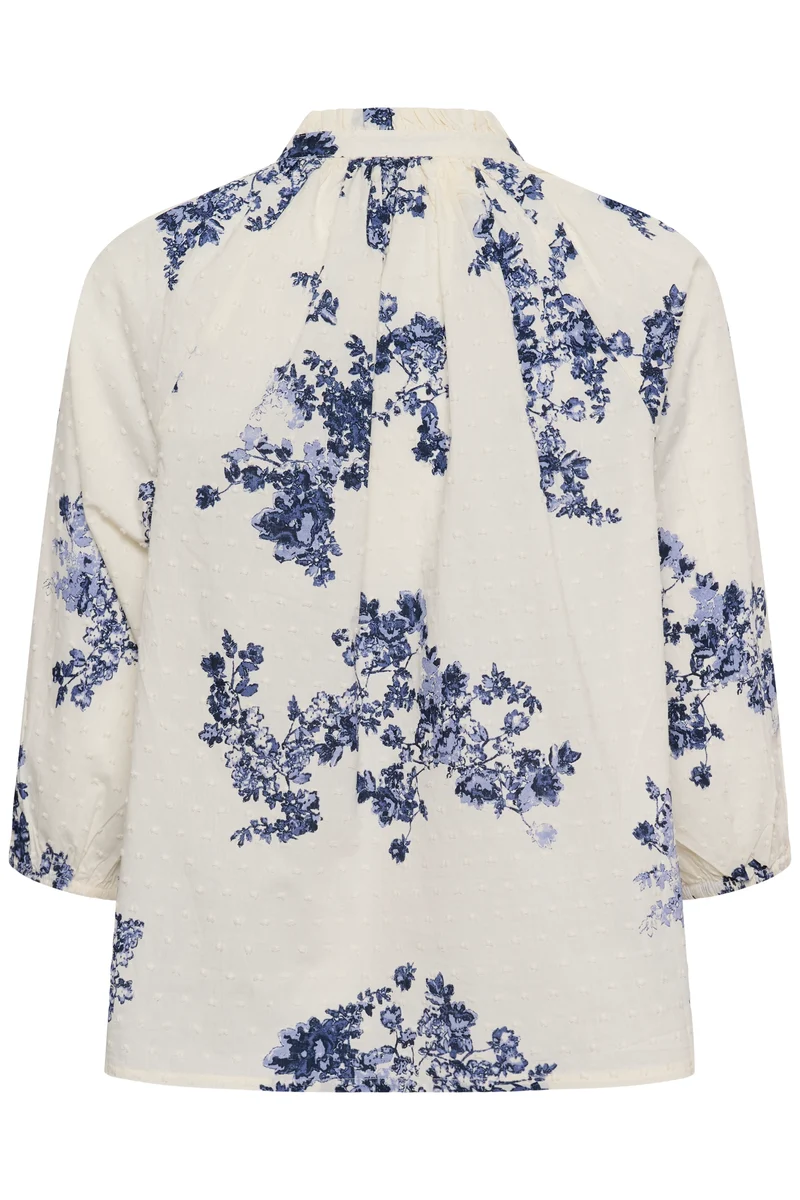 Blouse fluide Aletta à imprimé floral