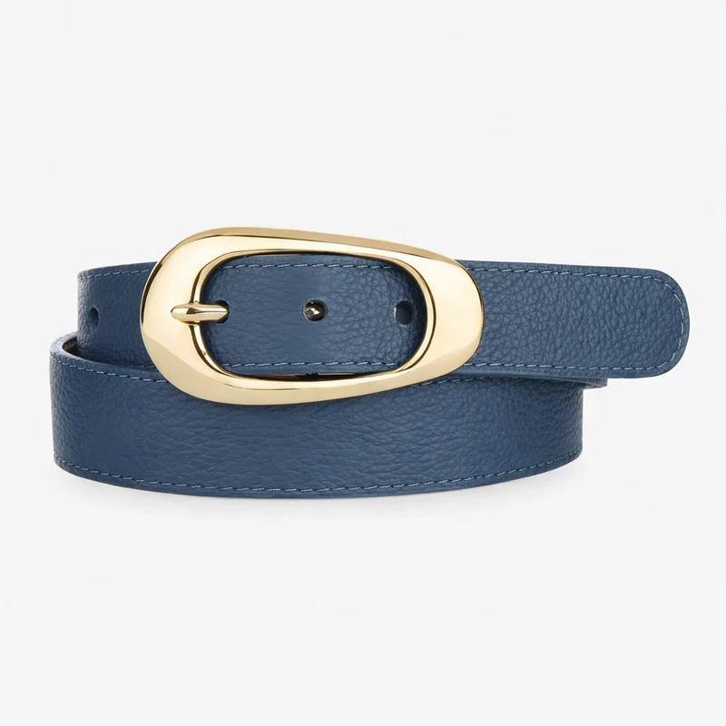 Ceinture Zya en cuir grainé