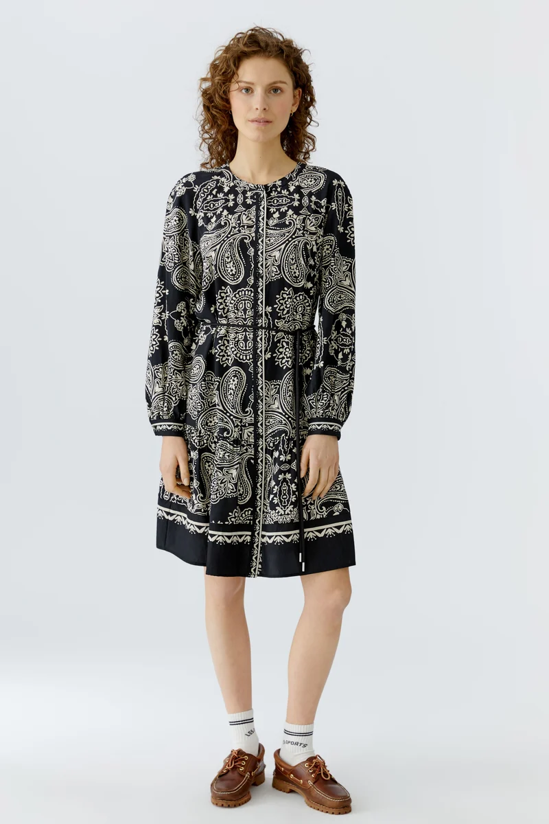 Robe fluide à imprimé cachemire esprit bohème