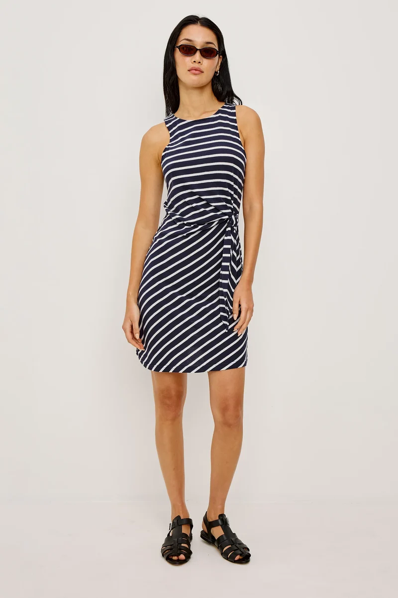 Robe Harriet courte et nouée