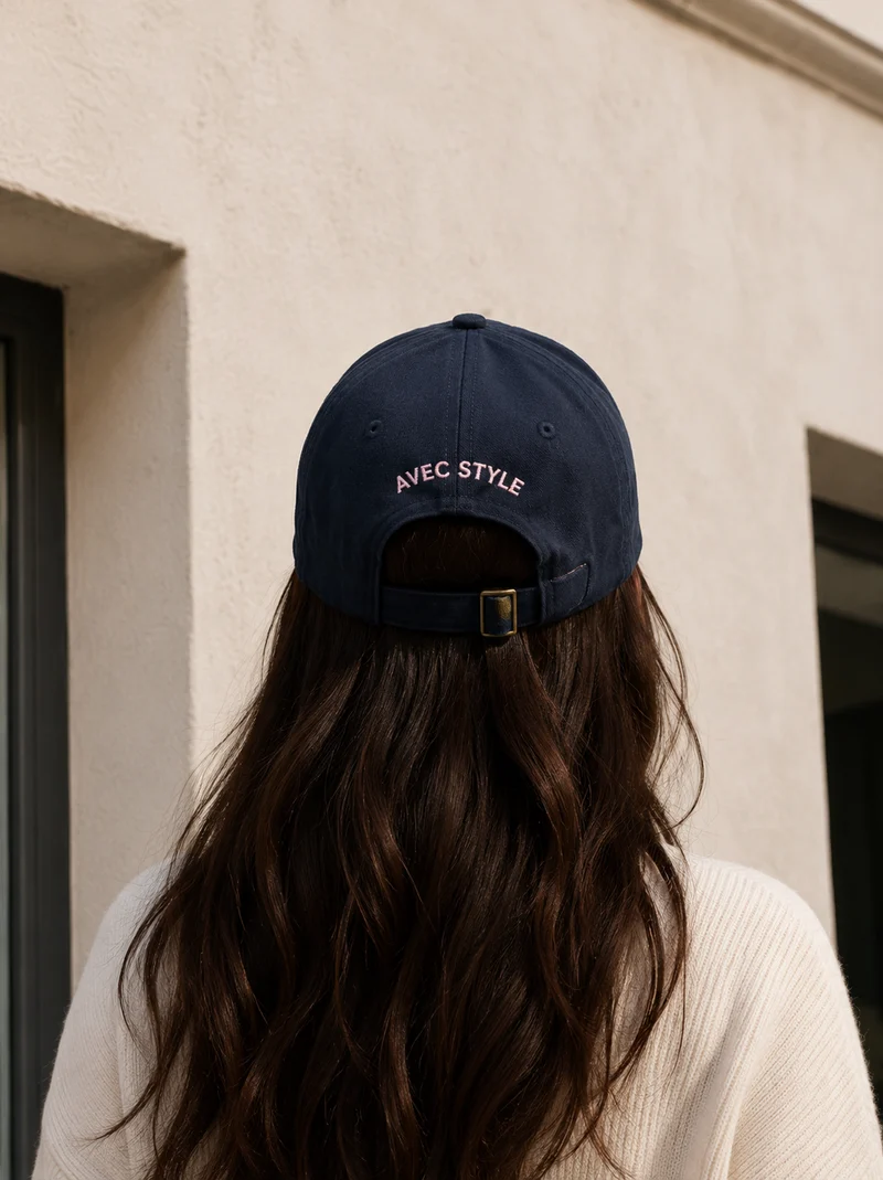 Casquette monogramme Avec Style studio