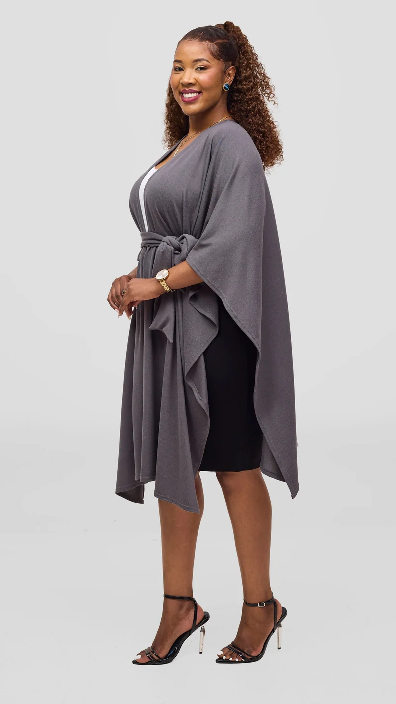 Vivo Wrap Shawl - Dark Grey