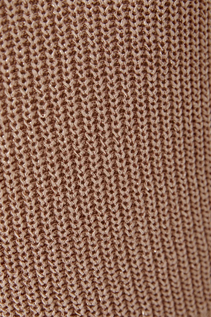 Haut en tricot à encolure V