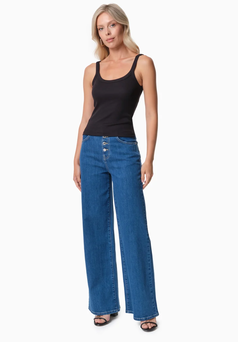 IPEEK | Ripp-Tanktop aus TENCEL™ Modal und Bio-Baumwolle