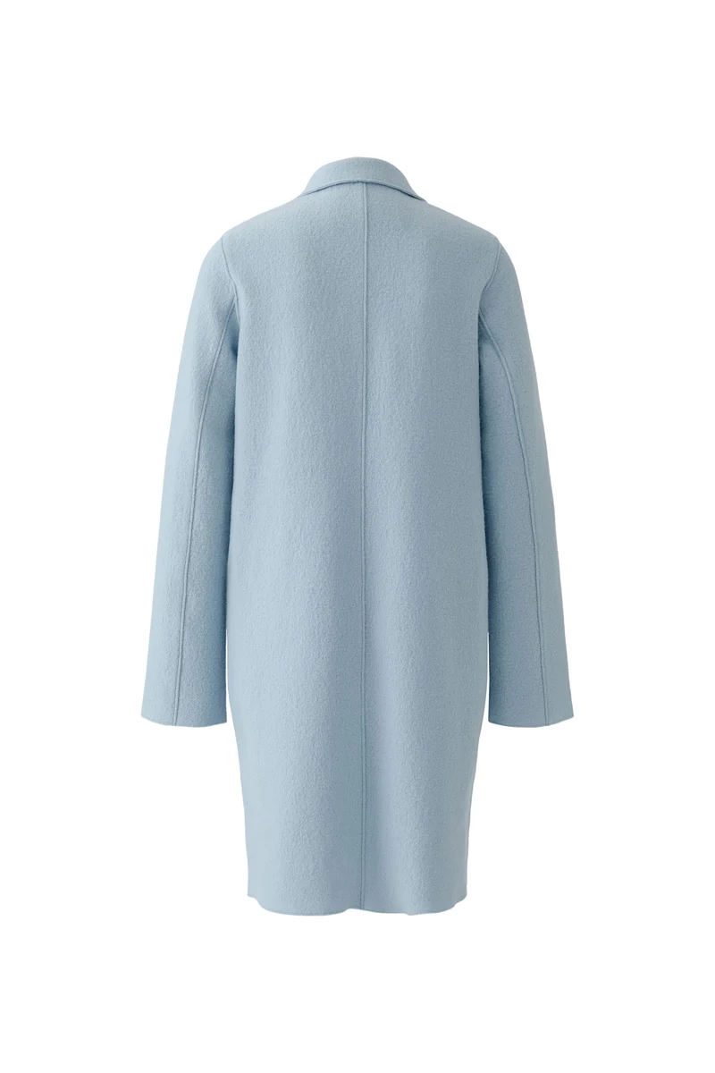 Manteau droit mi-long classique