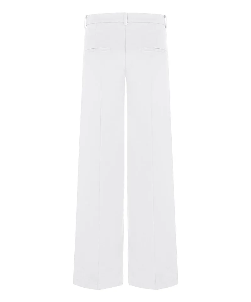 Pantalon en lin à jambe large Mira