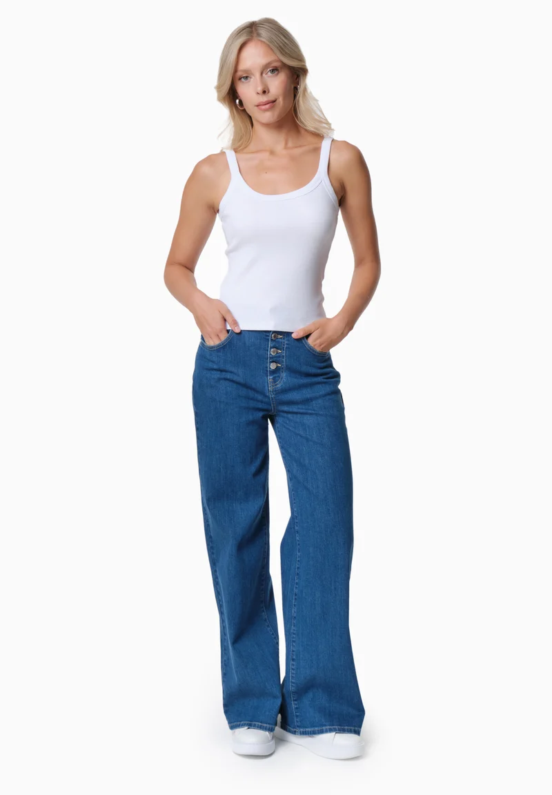 IPEEK | Ripp-Tanktop aus TENCEL™ Modal und Bio-Baumwolle