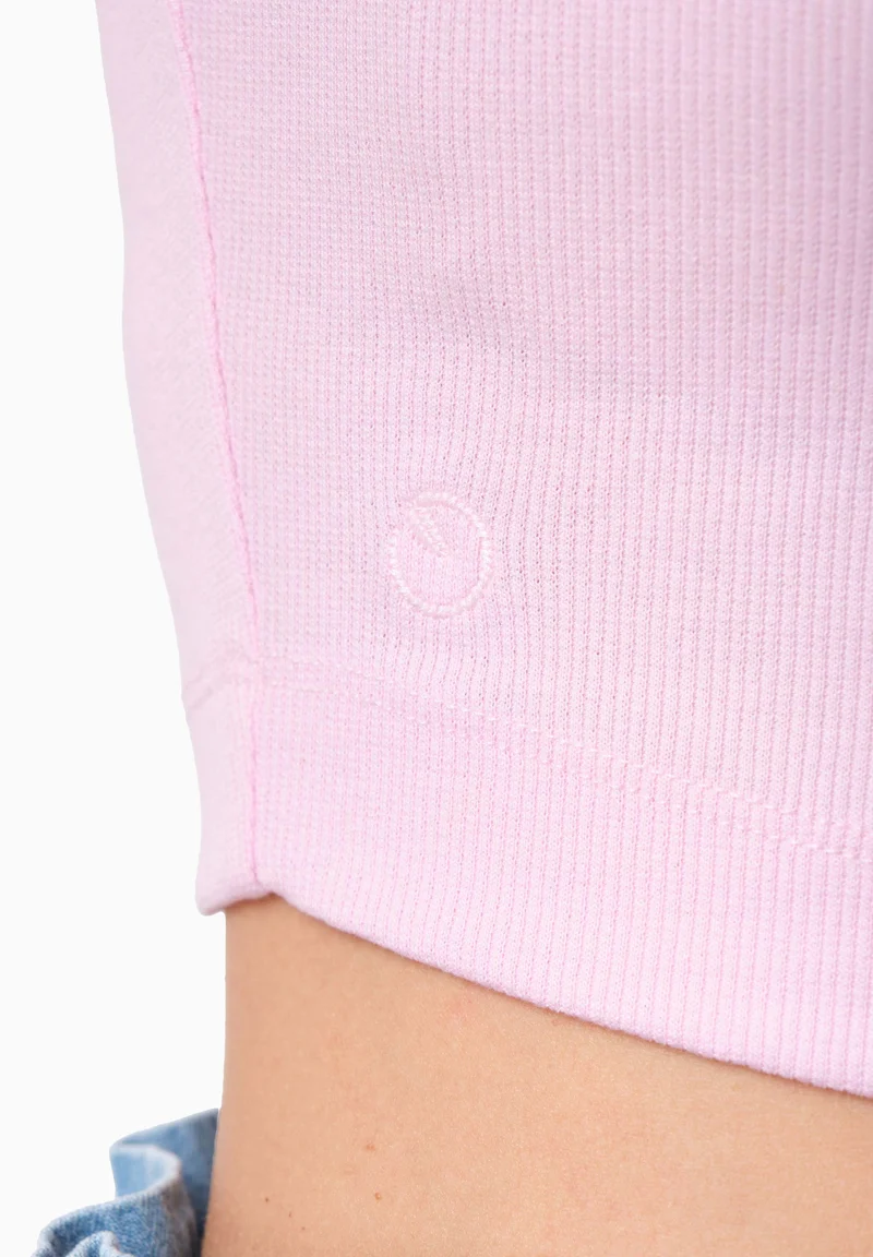 IRISS | Ripp-Crop-Top aus TENCEL™ Modal und Bio-Baumwolle