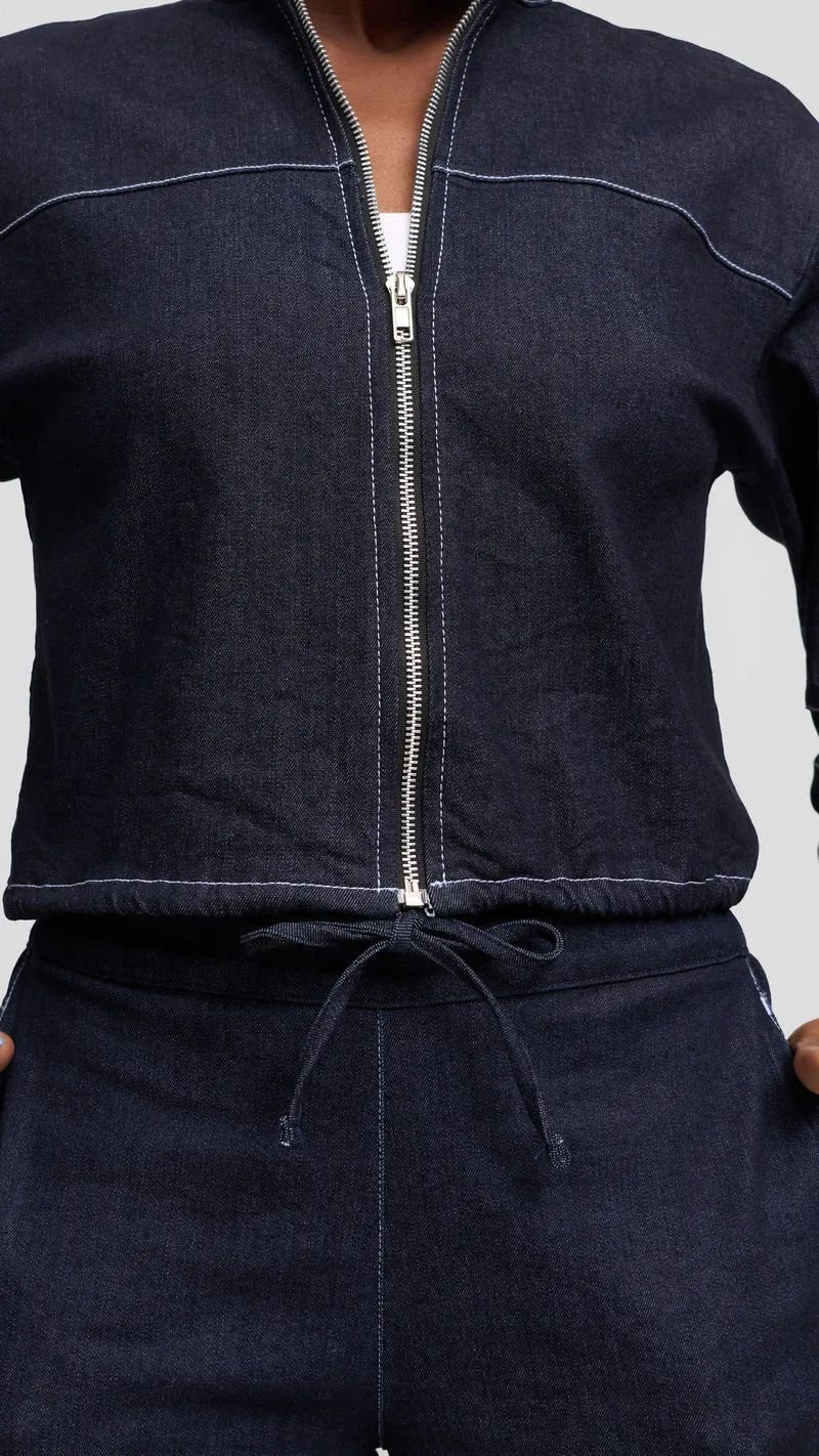 Safari by Vivo Jacket in Denim - Navy
