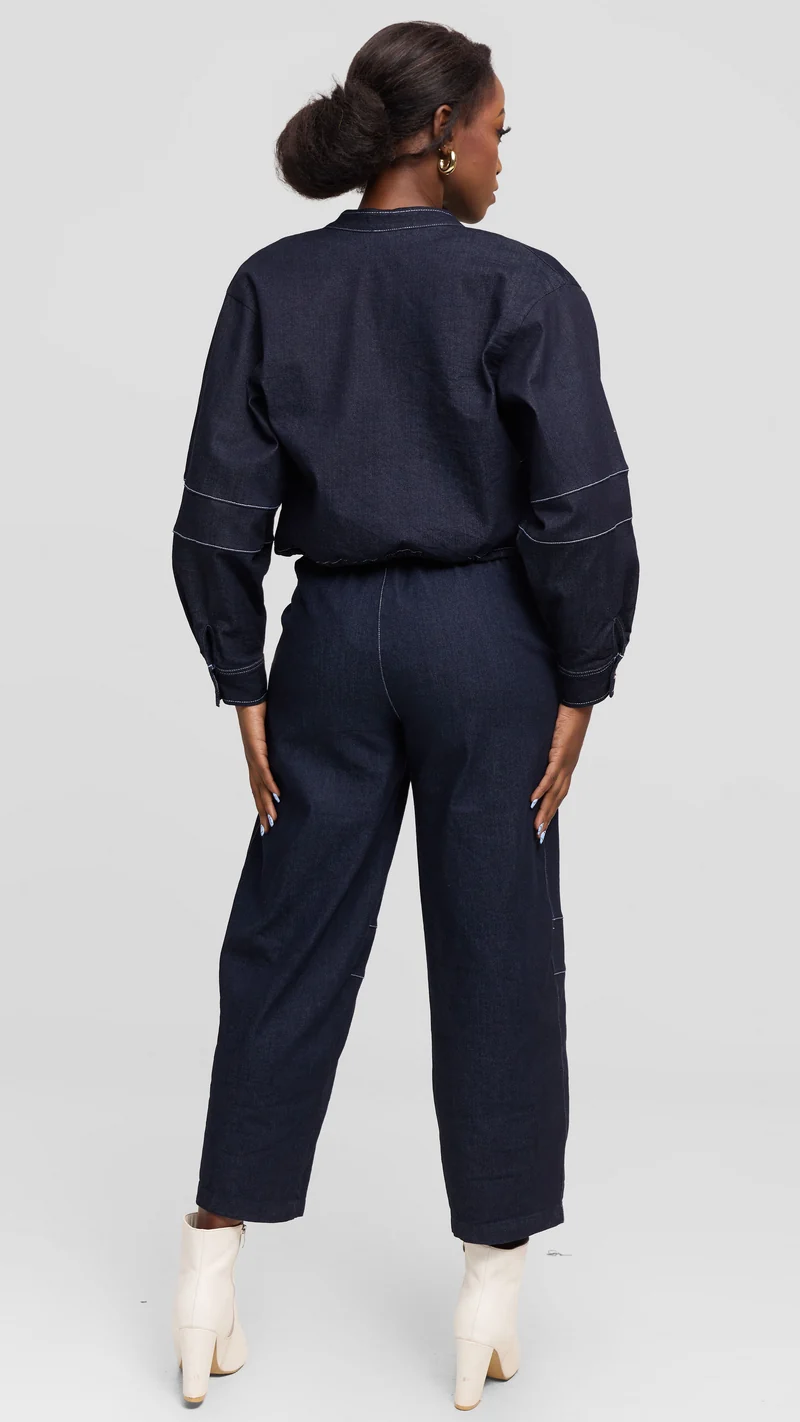 Safari by Vivo Jacket in Denim - Navy