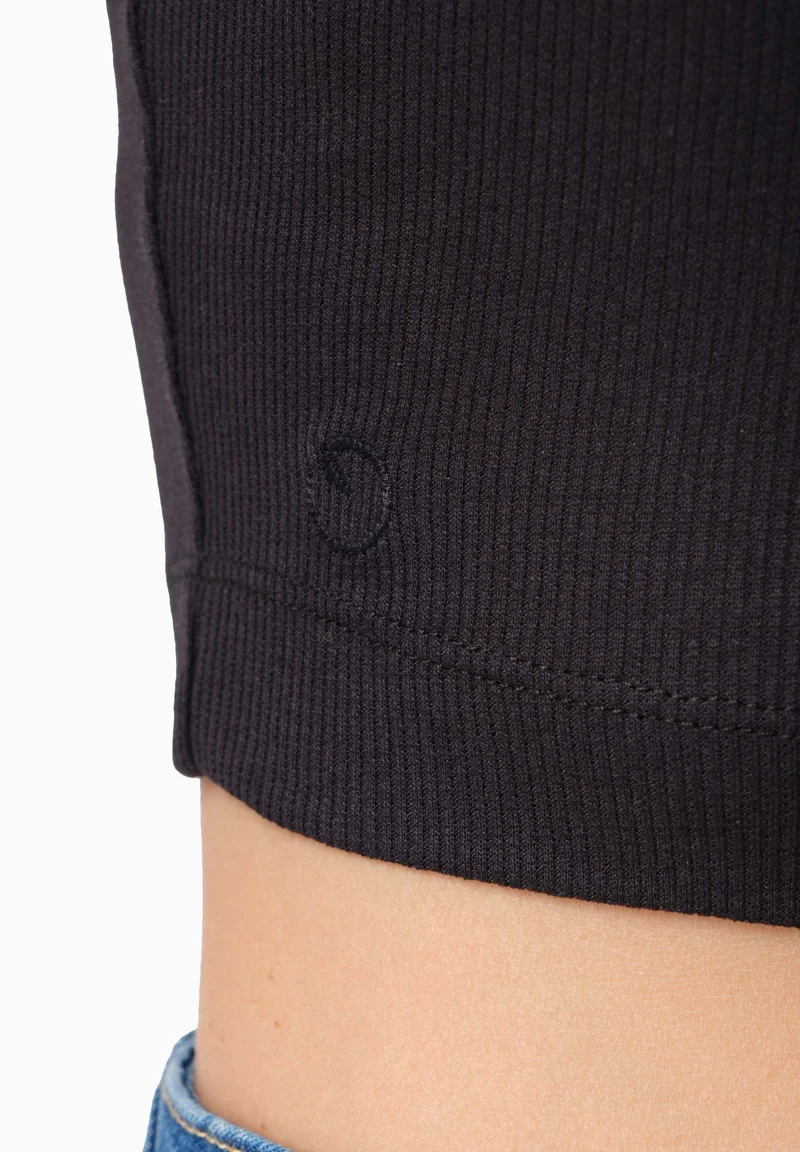 IRISS | Ripp-Crop-Top aus TENCEL™ Modal und Bio-Baumwolle