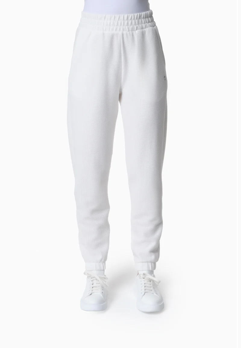 PARISS | Waffel Jogginghose aus Bio-Baumwolle und recyceltem Polyester