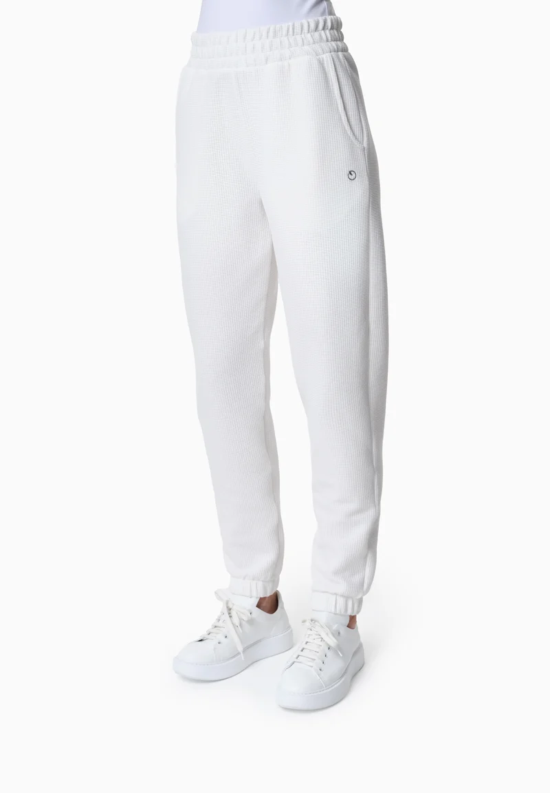 PARISS | Waffel Jogginghose aus Bio-Baumwolle und recyceltem Polyester