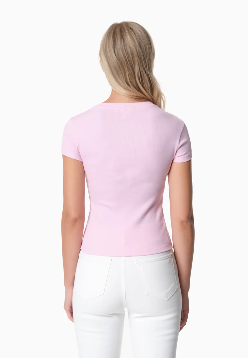 TILLDA | Rib T-Shirt aus TENCEL™ Modal und Bio-Baumwolle
