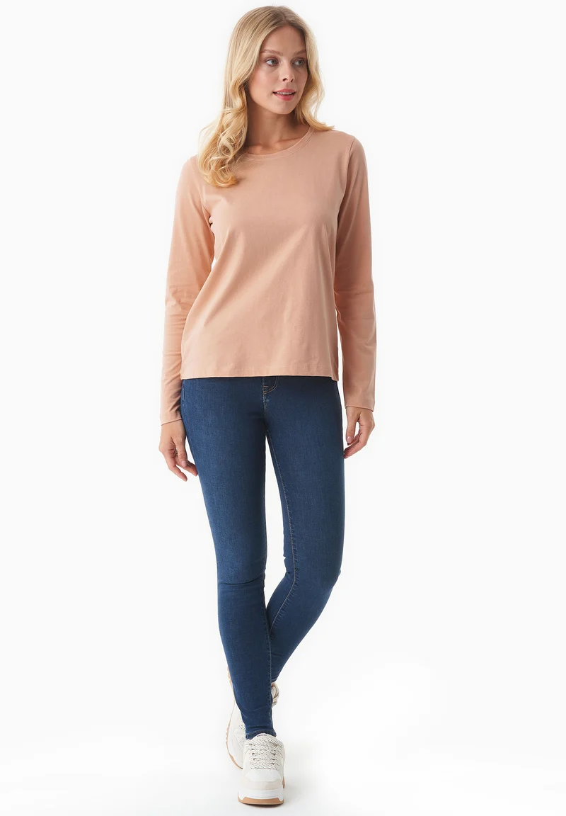 Langarmshirt aus Bio-Baumwolle