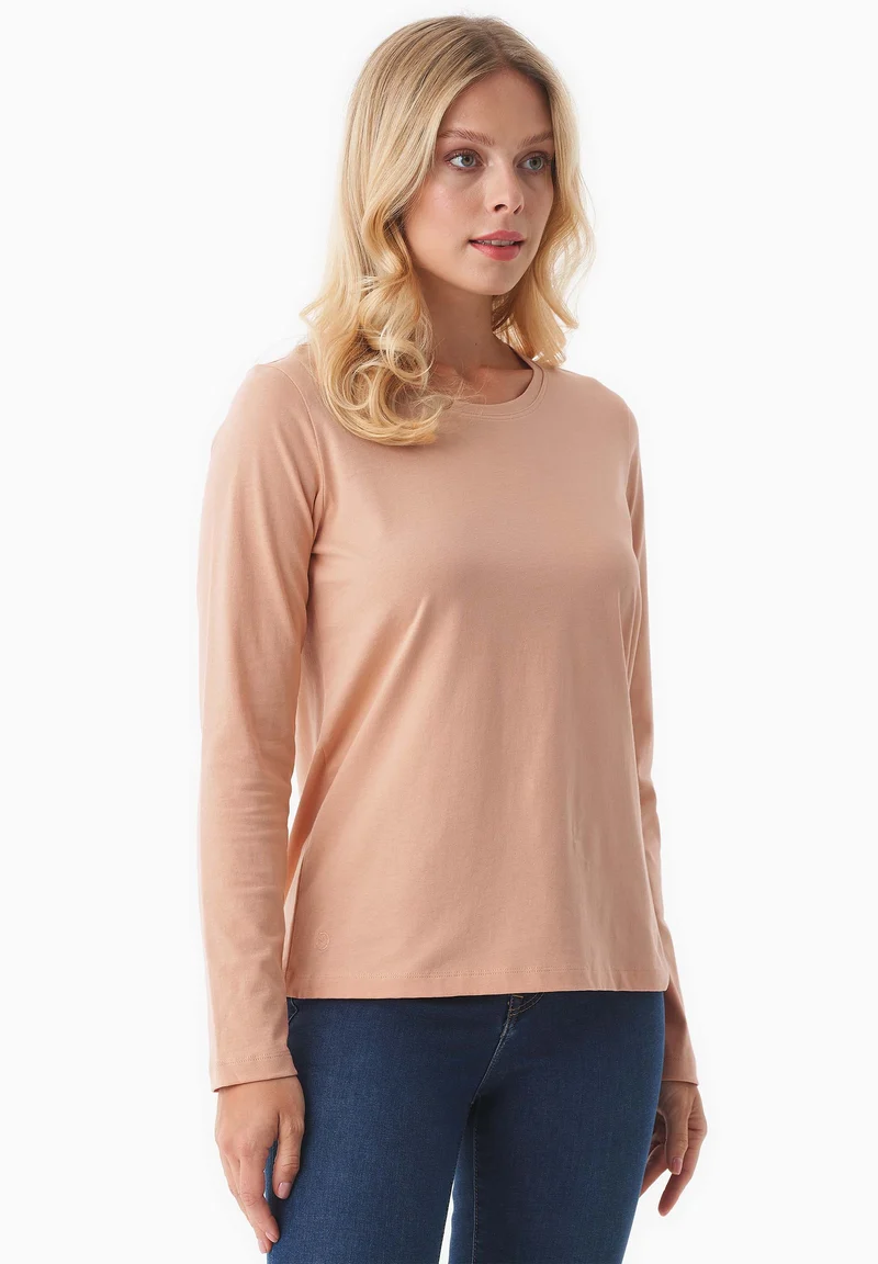 Langarmshirt aus Bio-Baumwolle