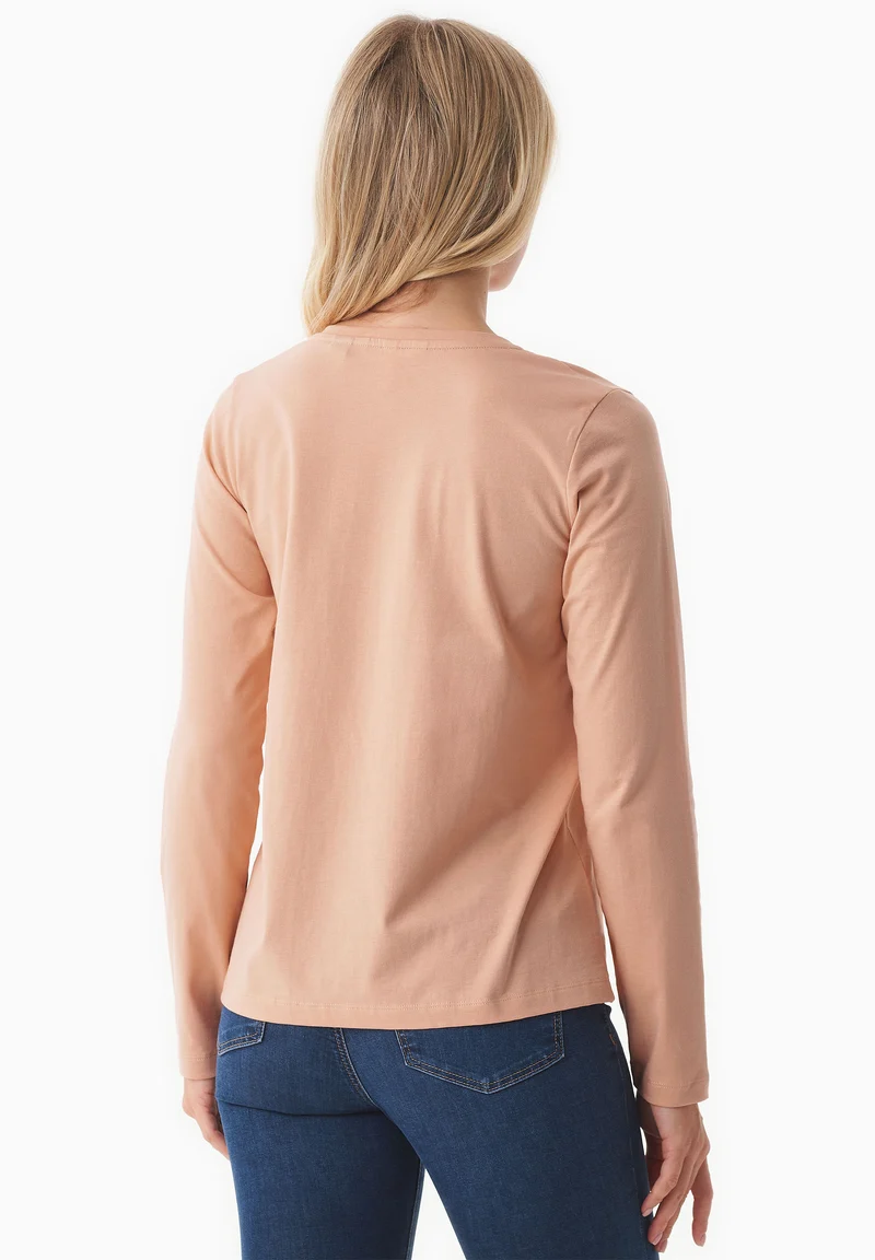 Langarmshirt aus Bio-Baumwolle