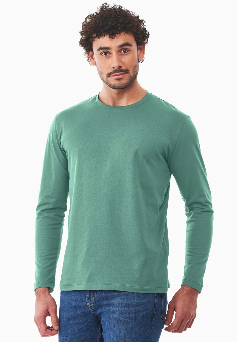 Langarmshirt aus Bio-Baumwolle