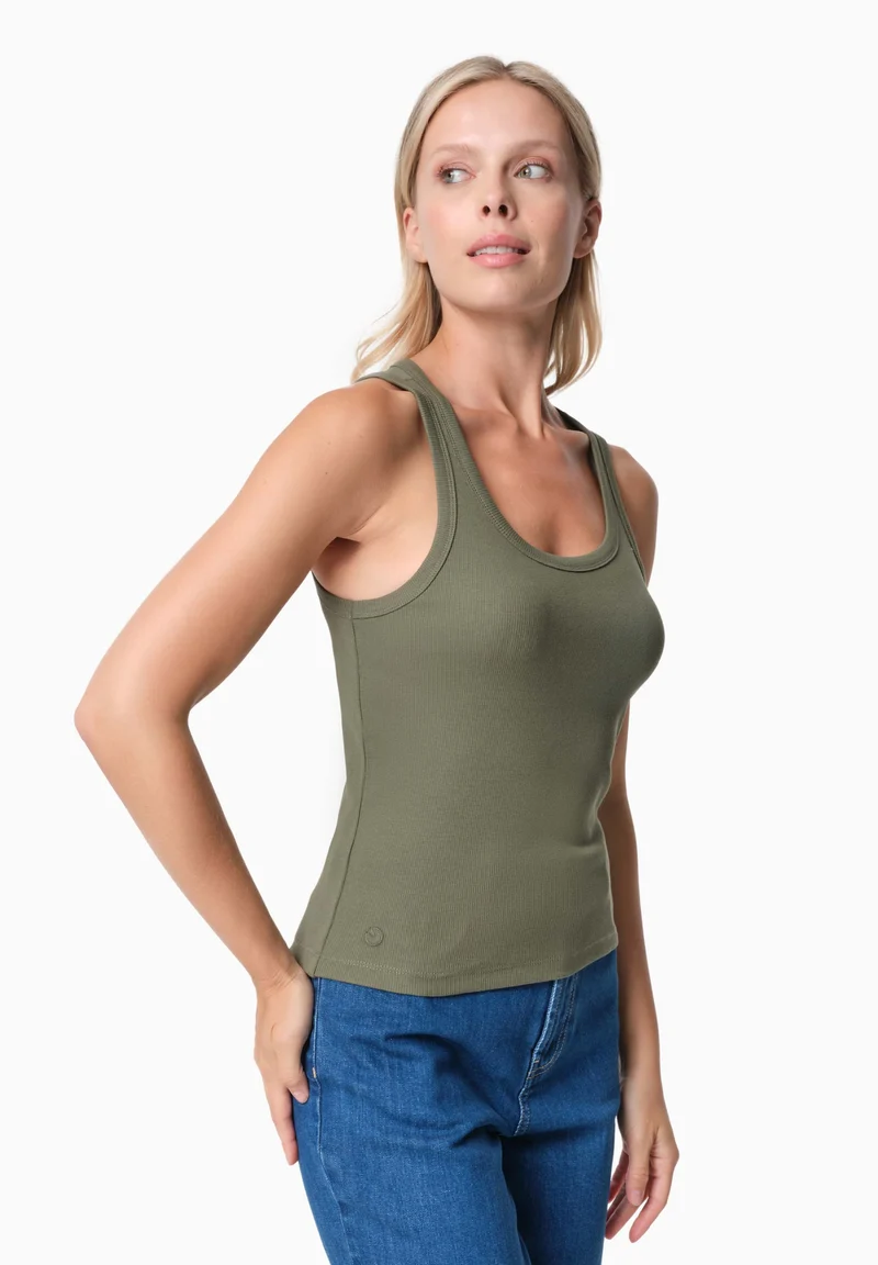 SOFFIA | Rib Top aus Bio-Baumwolle