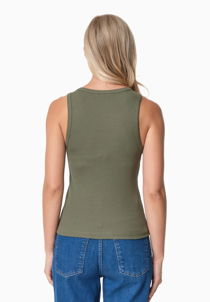 SOFFIA | Rib Top aus Bio-Baumwolle