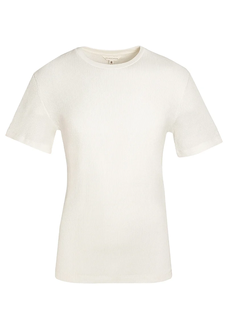 Waffel T-Shirt aus Bio-Baumwolle