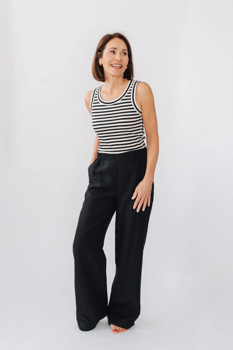 Pantalon tencel Long - Olie