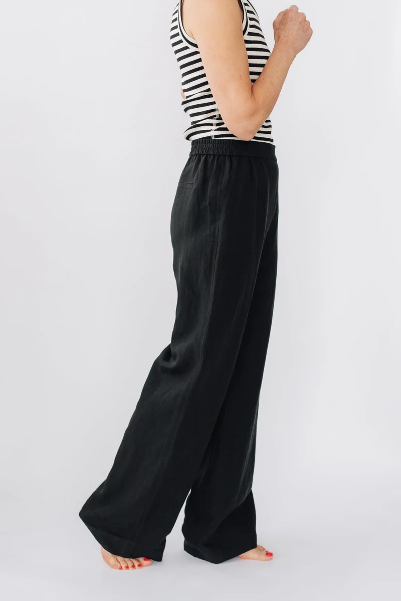 Pantalon tencel Long - Olie