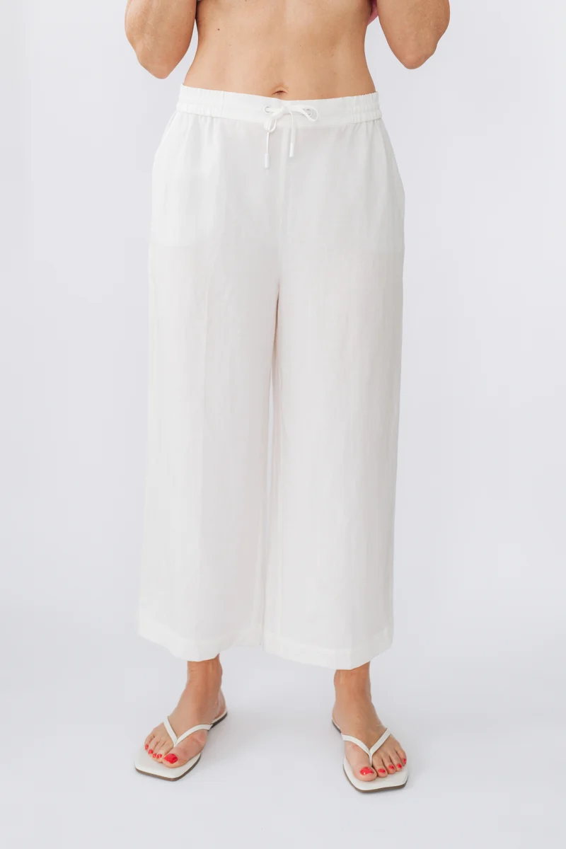 Pantalon de tencel 7/8 - Olie
