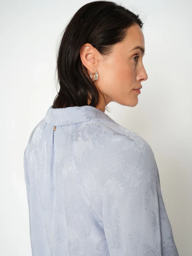 Blouse à motif jacquard Drana Jacq