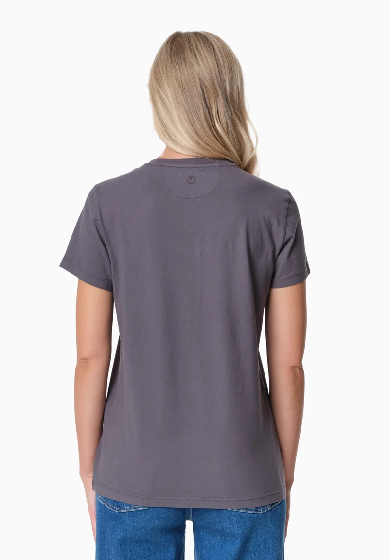 TESSA | Basic T-Shirt aus Bio-Baumwolle mit V-Ausschnitt
