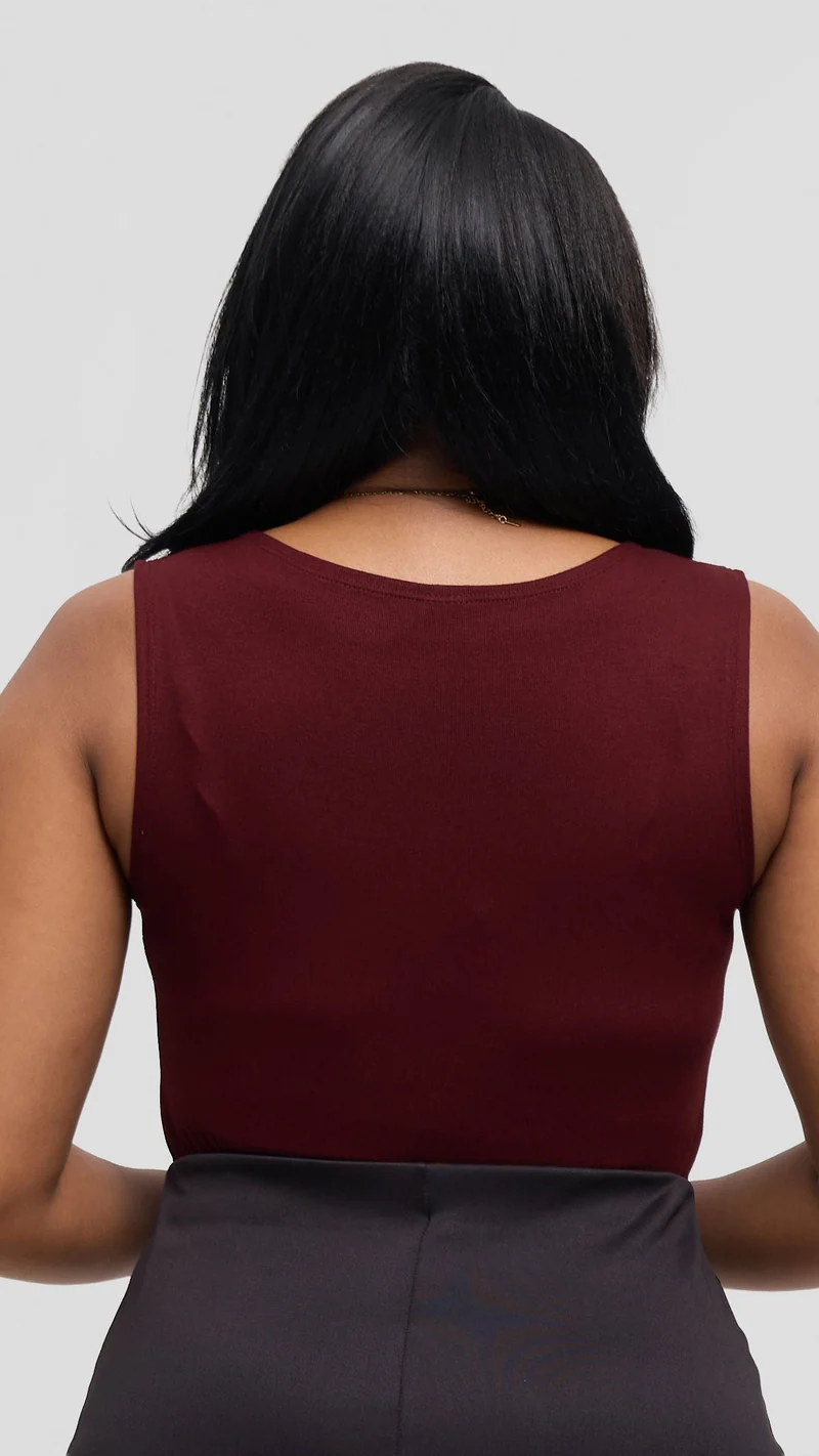 Vivo Everyday Tank Top in Jersey - Mulberry