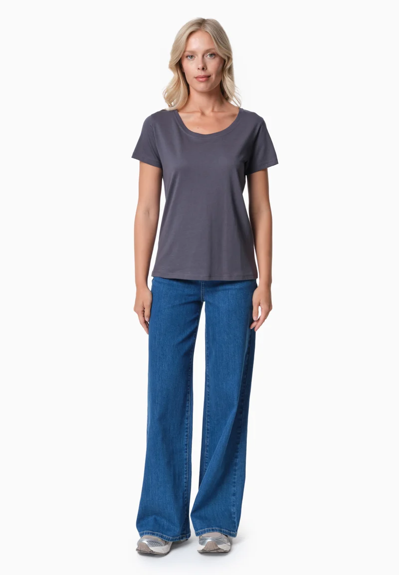 TIJEEN | T-Shirt aus TENCEL™ Modal und Bio-Baumwolle