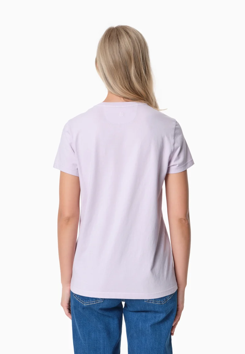 TESSA | Basic T-Shirt aus Bio-Baumwolle mit V-Ausschnitt