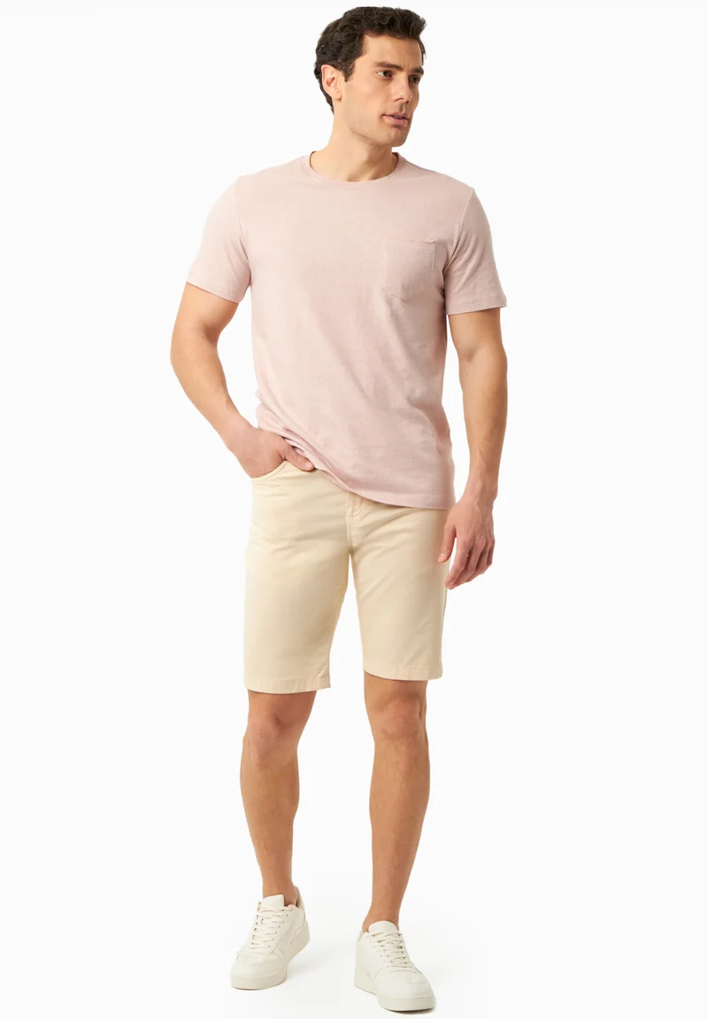 Regular-Fit Shorts aus Bio-Baumwolle