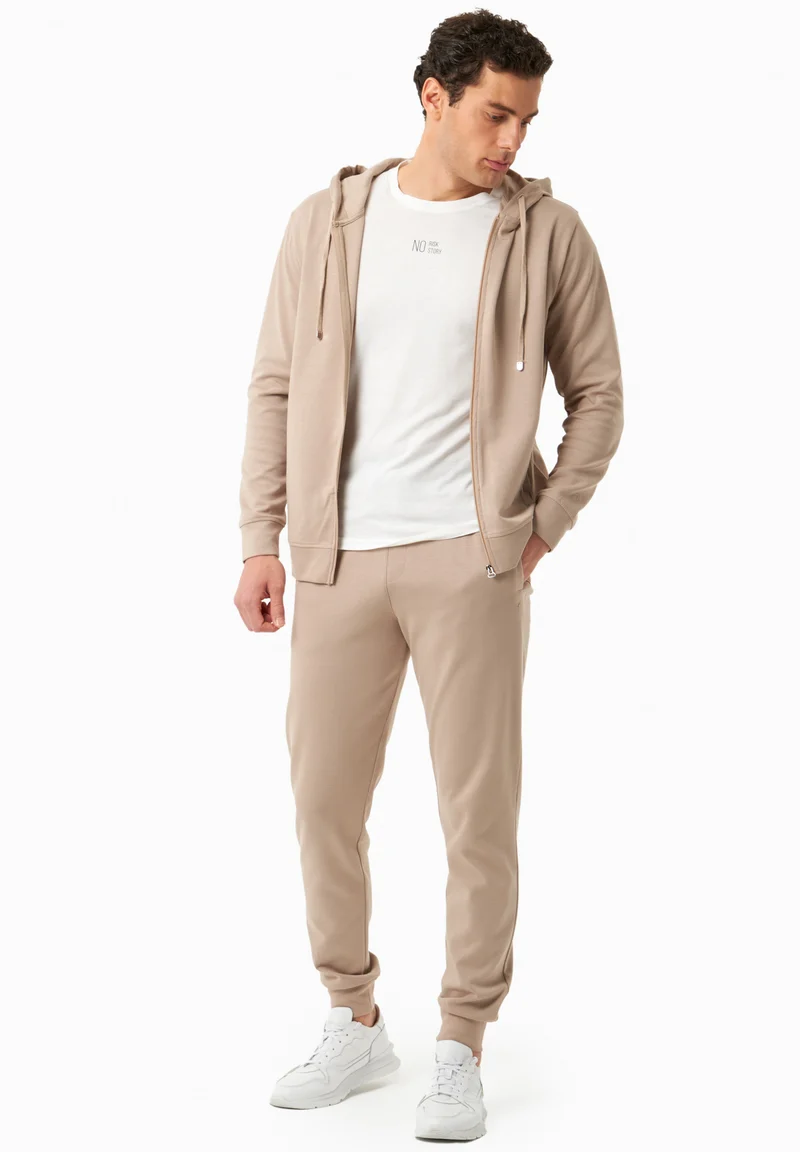 Sweatjacke aus TENCEL™ Modal und Bio-Baumwolle