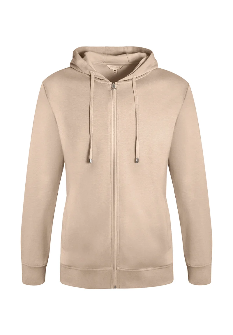 Sweatjacke aus TENCEL™ Modal und Bio-Baumwolle