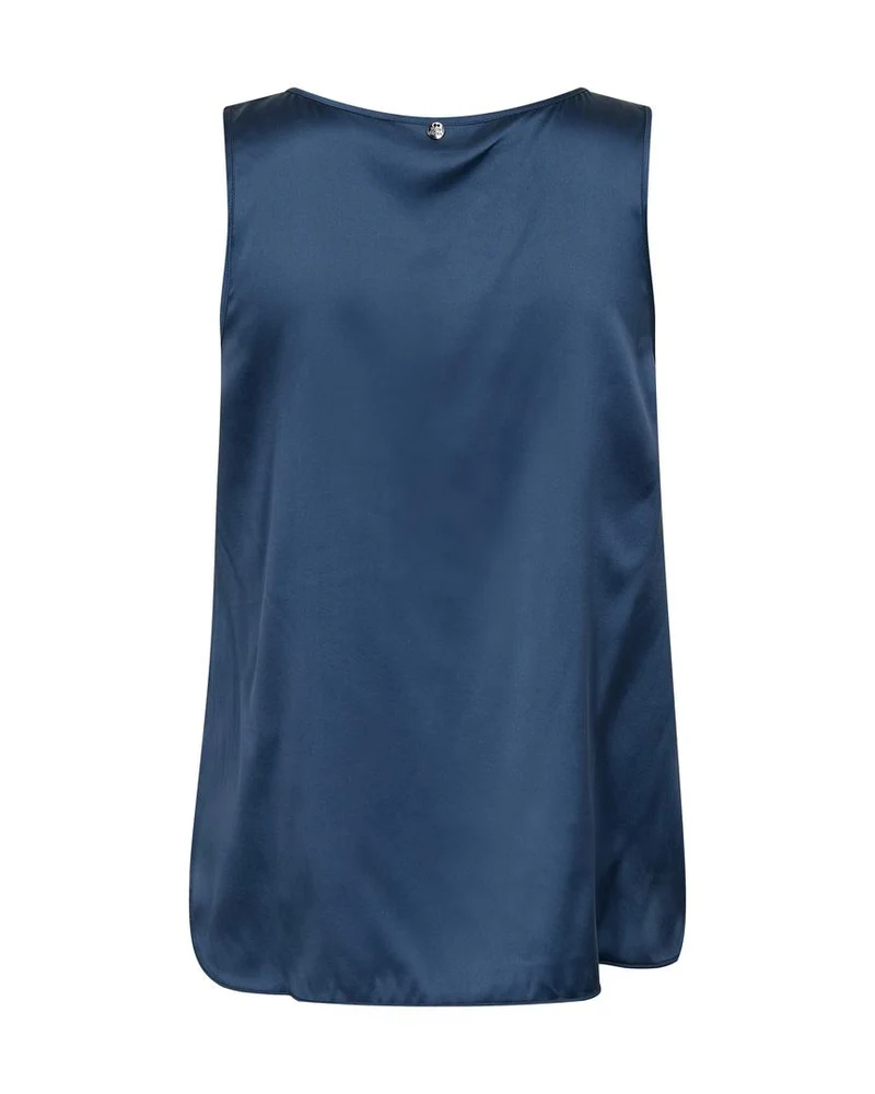 Camisole en soie avec col rond Astrid