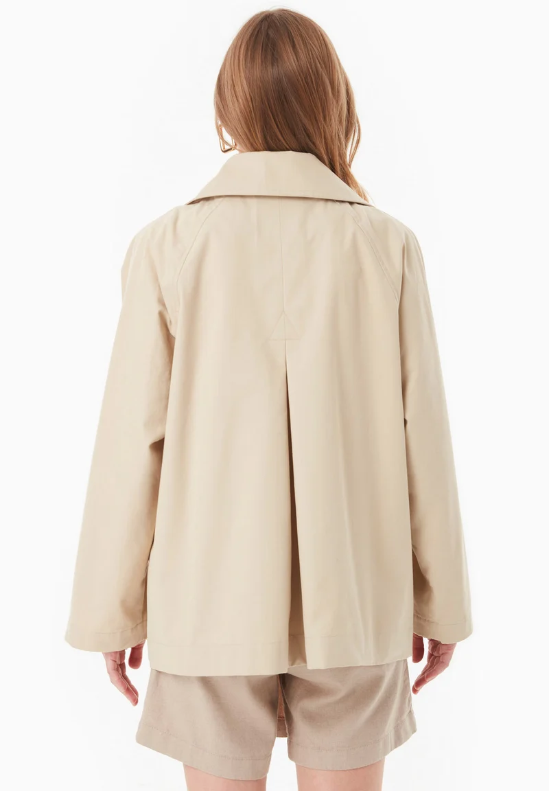 Trenchcoat aus Bio-Baumwolle
