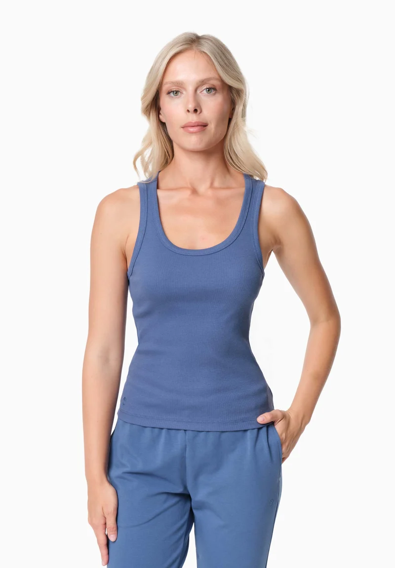 SOFFIA | Rib Top aus Bio-Baumwolle