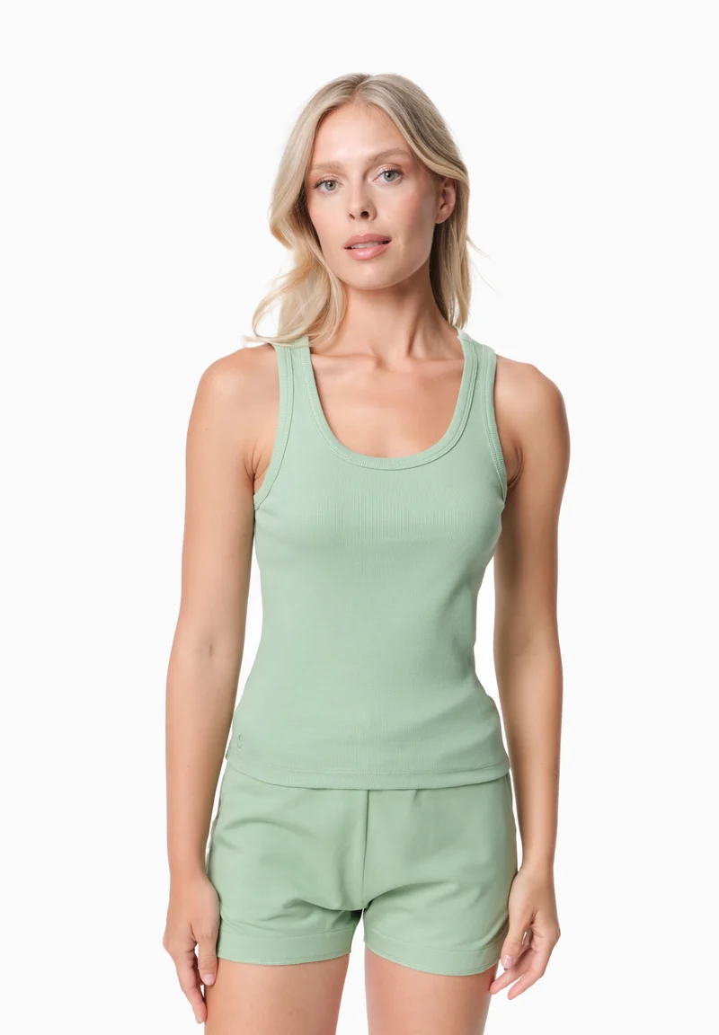 SOFFIA | Rib Top aus Bio-Baumwolle