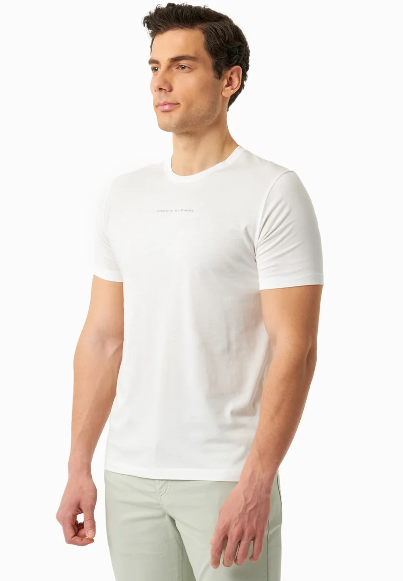 T-Shirt aus TENCEL™ Modal und Bio-Baumwolle