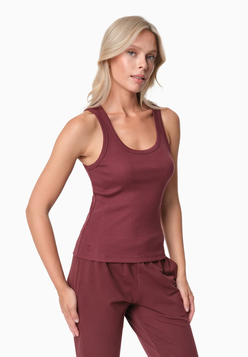 SOFFIA | Rib Top aus Bio-Baumwolle
