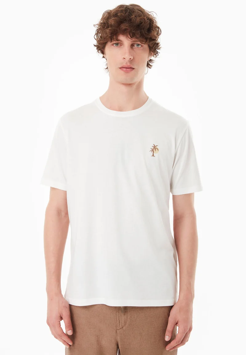 T-Shirt aus TENCEL™ Modal und Bio-Baumwolle